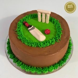 Chocolate Vanilla Themed Cake